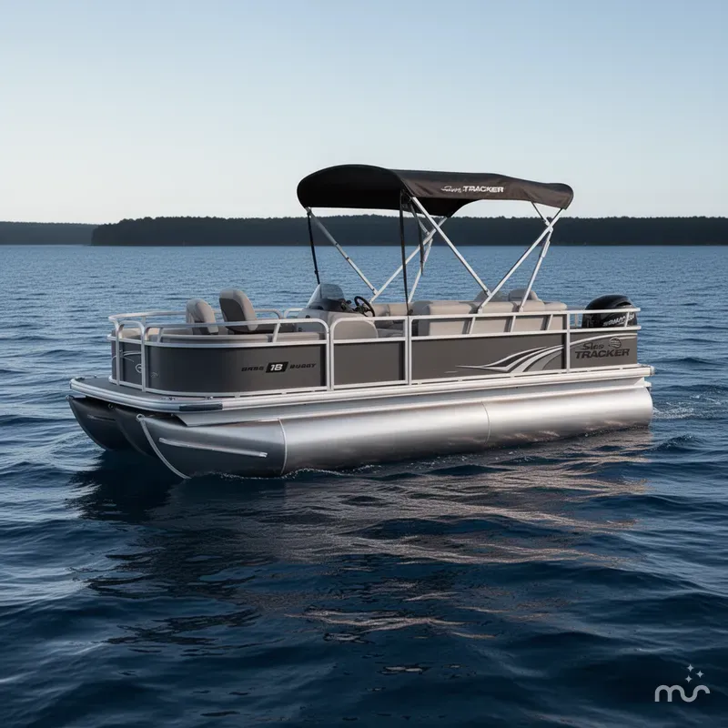 Slide: The Image of Sun Tracker Bass Buggy 18 DLX 2026 - 0
