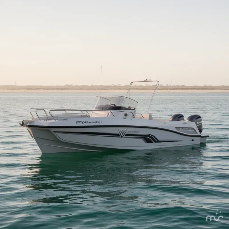Slide: The Image of Viaggio Diamante D21U w/Suzuki 140HP Engine and Trailer Included 2021 - 0