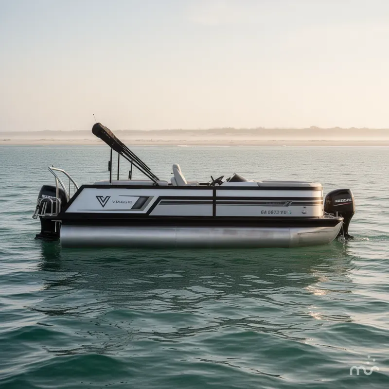 Slide: The Image of Viaggio Diamante D21U w/Suzuki 140HP Engine and Trailer Included 2021 - 1