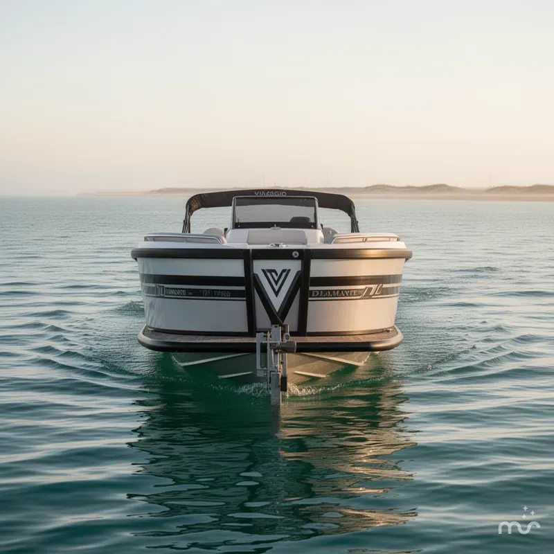 Slide: The Image of Viaggio Diamante D21U w/Suzuki 140HP Engine and Trailer Included 2021 - 3