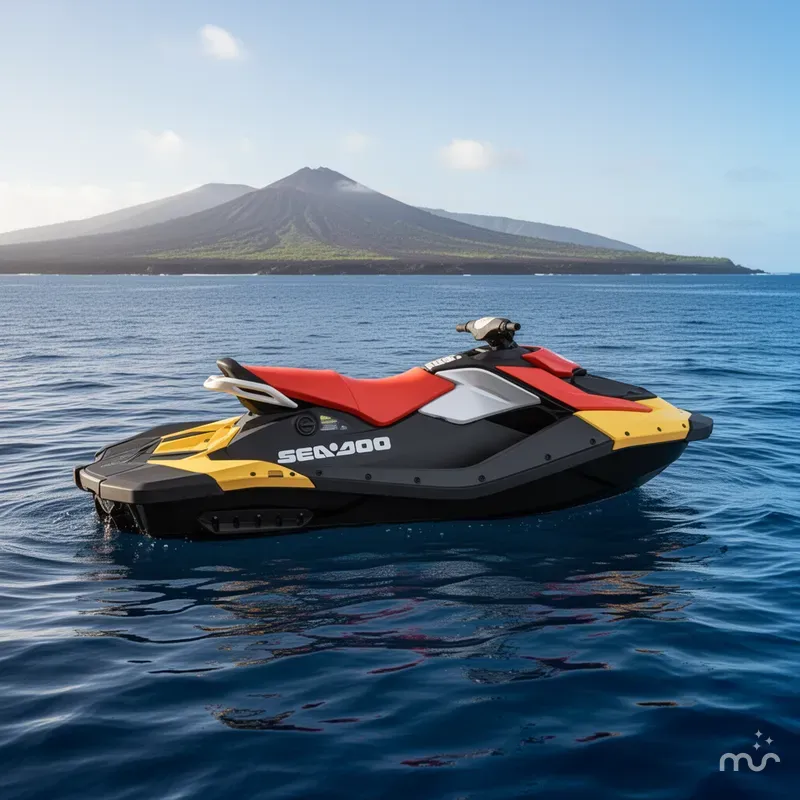 Slide: The Image of Sea-Doo SPK 3UP 90 with Audio 2024 - 2