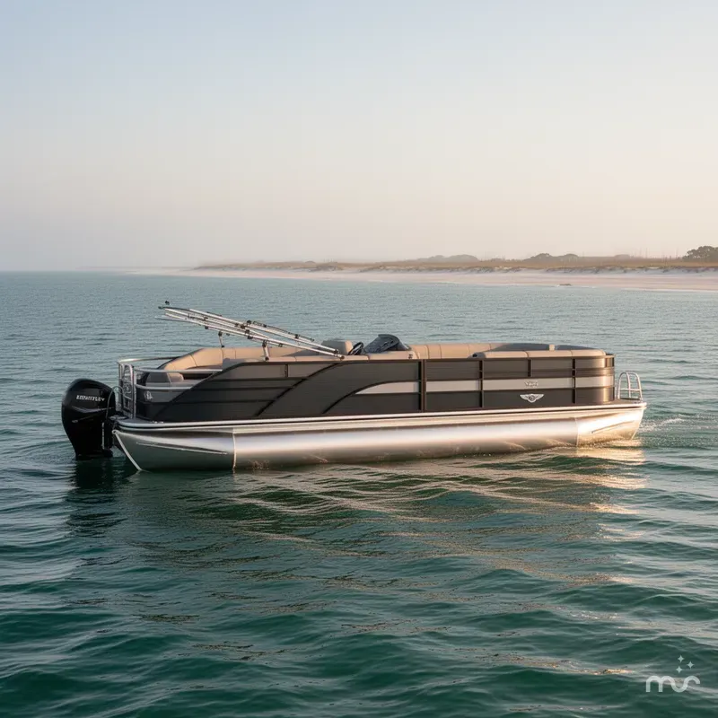 Slide: The Image of Bentley Pontoons Legacy 223 Swingback 3/4 Tube 2026 - 1