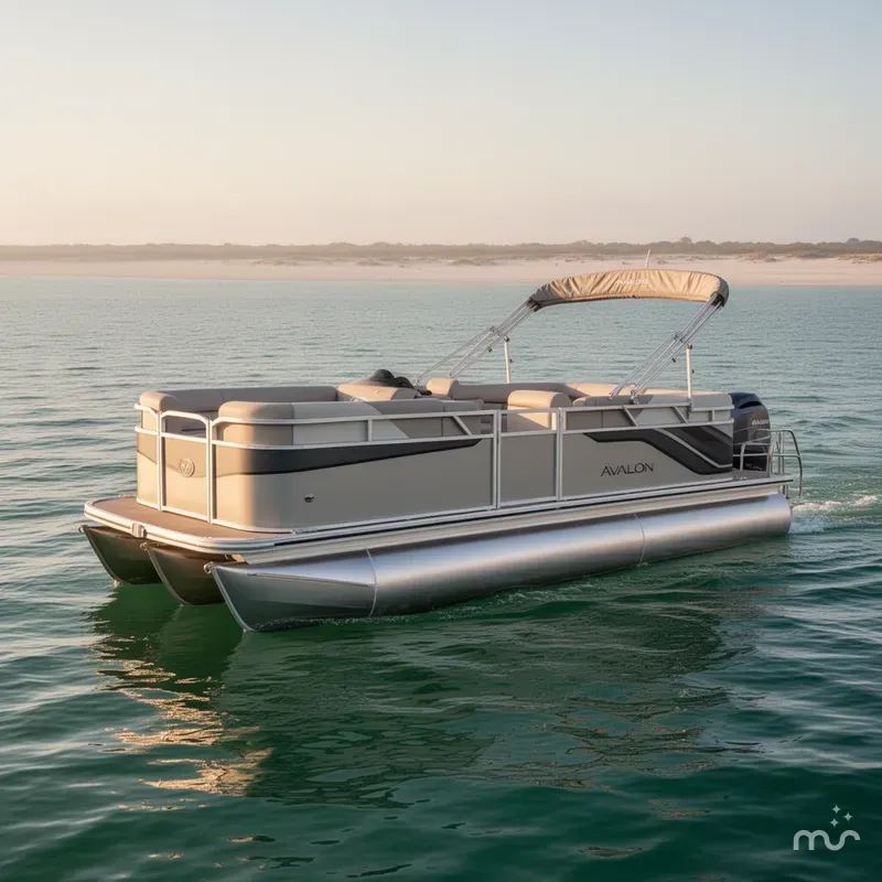 Slide: The Image of Avalon Venture 19 Quad Lounger 2025 - 2