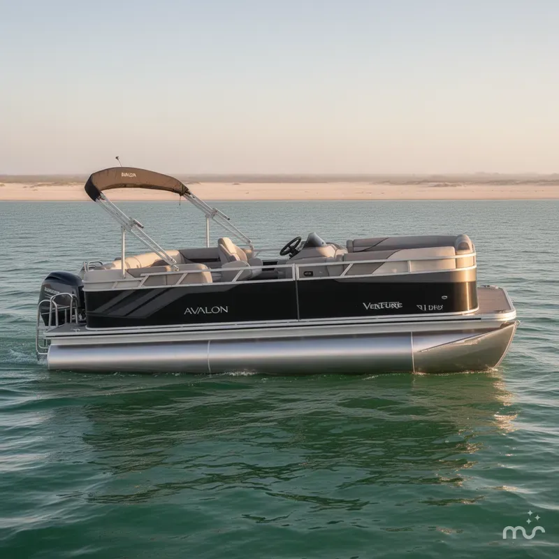 Slide: The Image of Avalon Venture 21 QUAD LOUNGER-115HP 2025 - 0