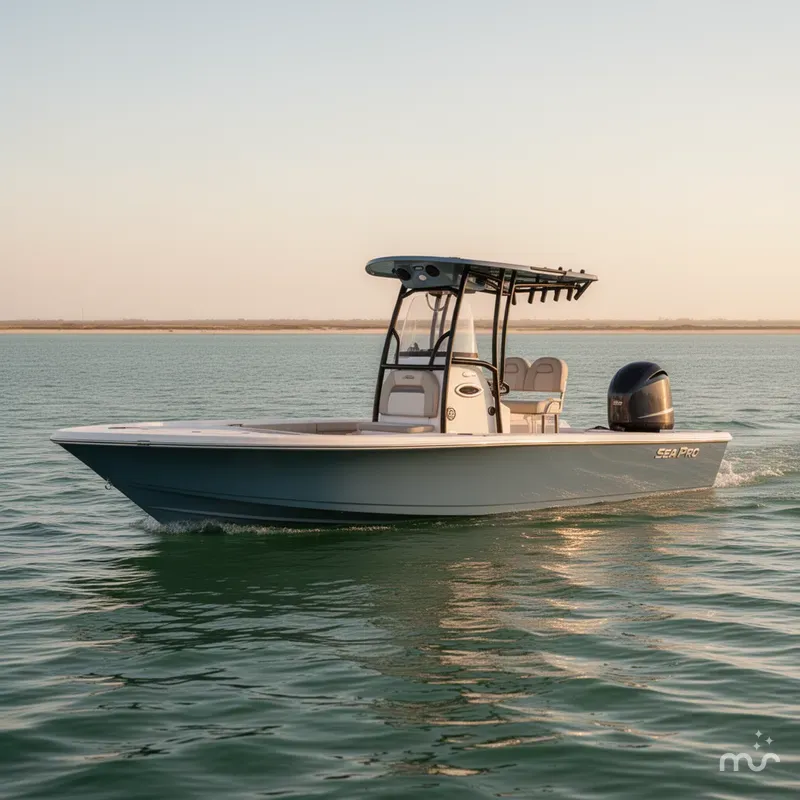 Slide: The Image of Sea Pro 250 Bay WITH ZIP WAKE TABS 2026 - 0