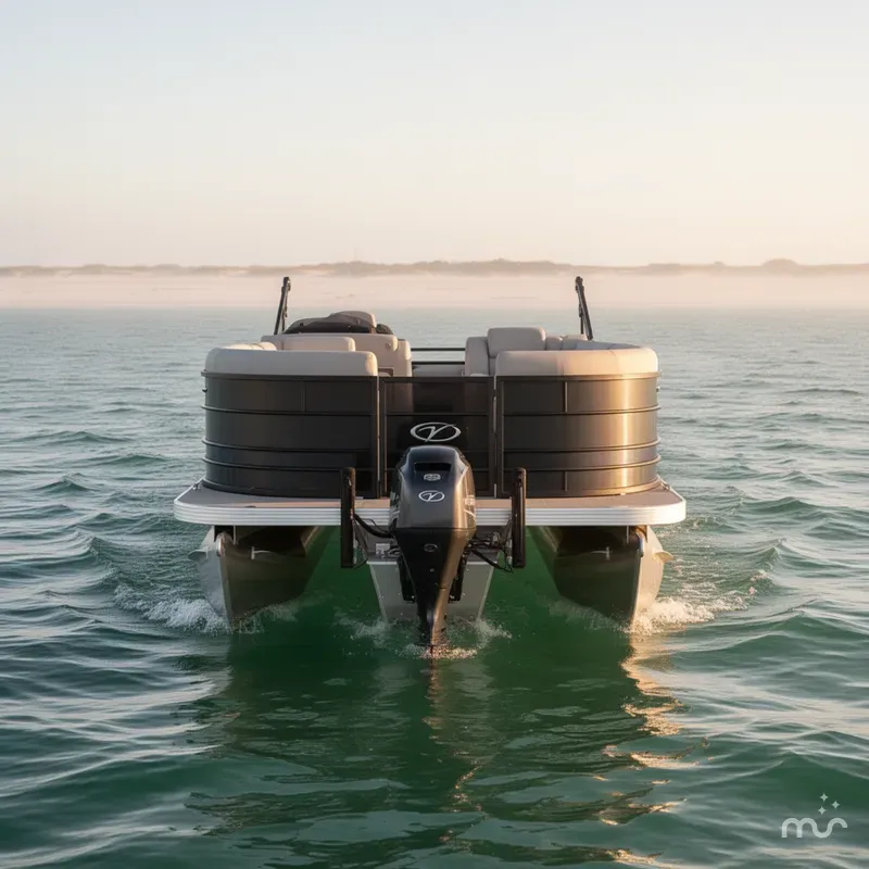 Slide: The Image of Veranda Vista View Series VV22 150HP TRITOON 2025 - 1