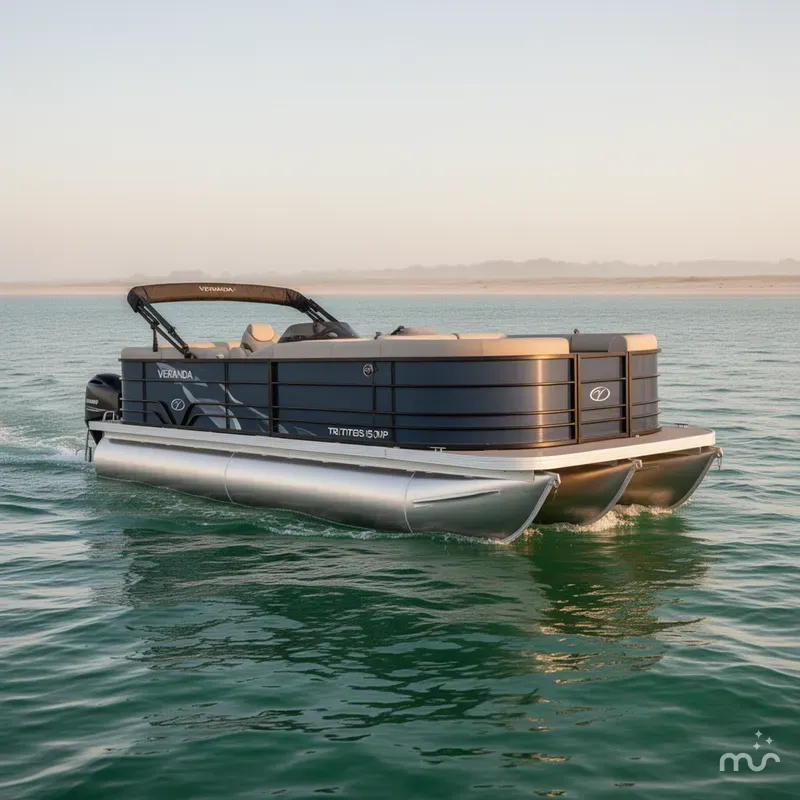 Slide: The Image of Veranda Vista View Series VV22 TRITOON 150HP 2025 - 0