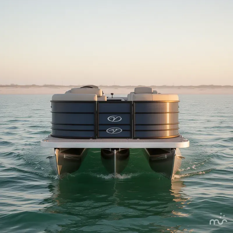 Slide: The Image of Veranda Vista View Series VV22 TRITOON 150HP 2025 - 1