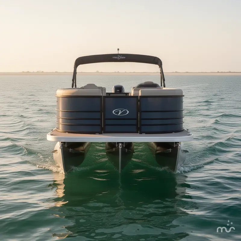 Slide: The Image of Veranda Vista View Series VV22 TRITOON 150HP 2025 - 2