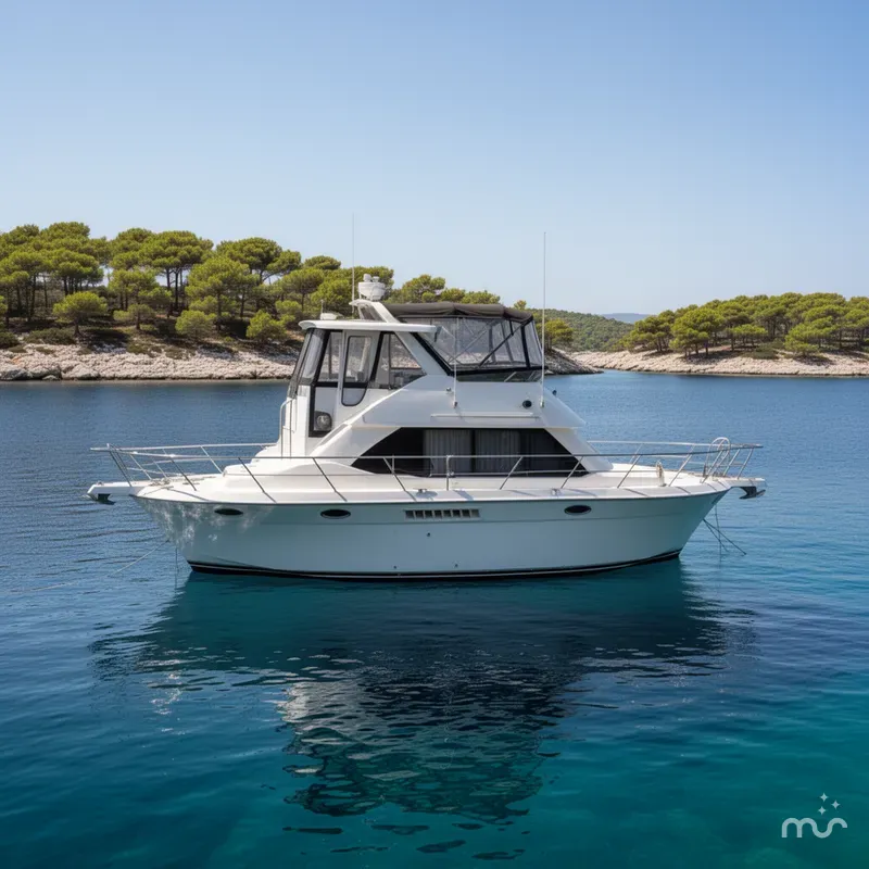 The Image of Carver Yachts 356 Aft Cabin Motor Yacht 2000 - 0