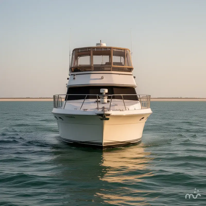 Slide: The Image of Carver 370 Aft Cabin 1991 - 2