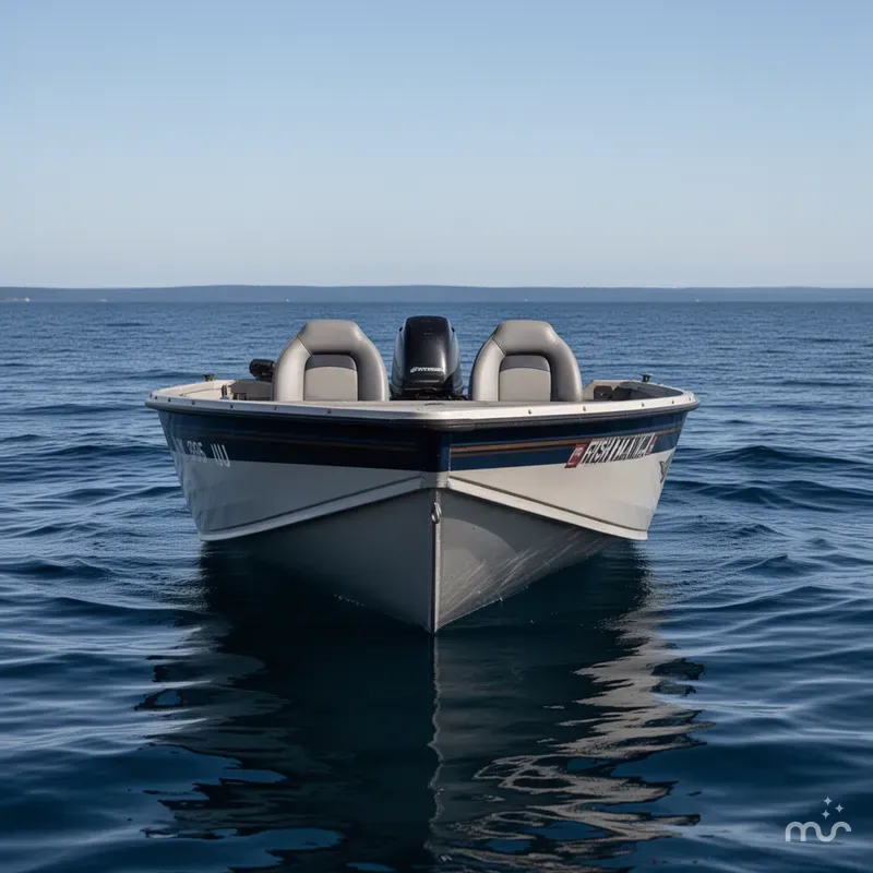 Slide: The Image of Crestliner 1600 Fish Hawk 2001 - 3