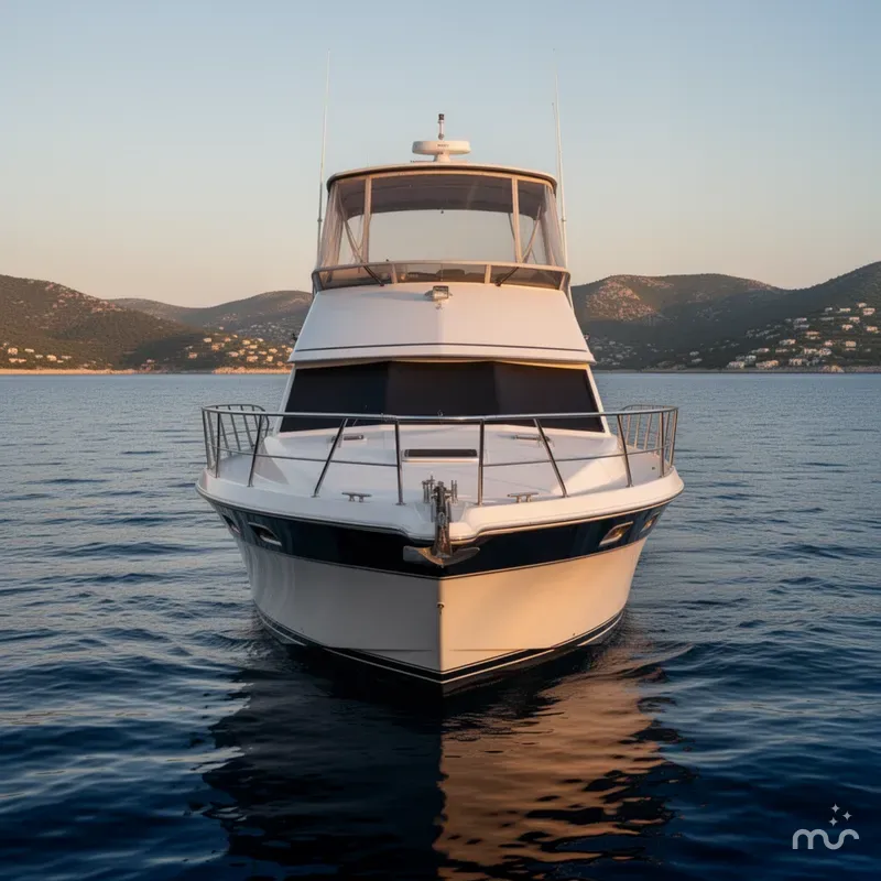 Slide: The Image of Carver Yachts 38 Santego 1990 - 1