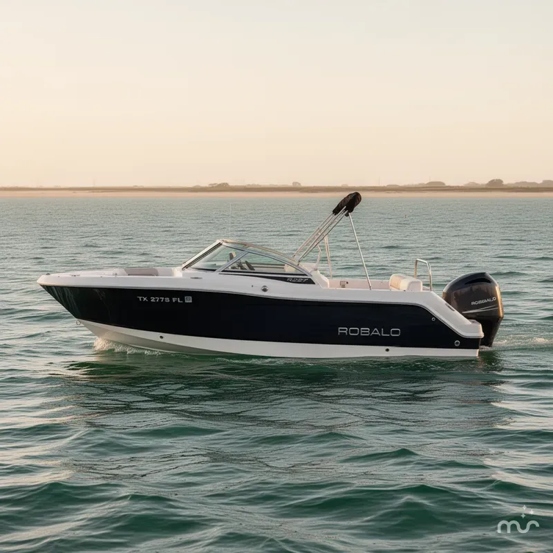 Slide: The Image of Robalo R227 Dual Console 2018 - 2
