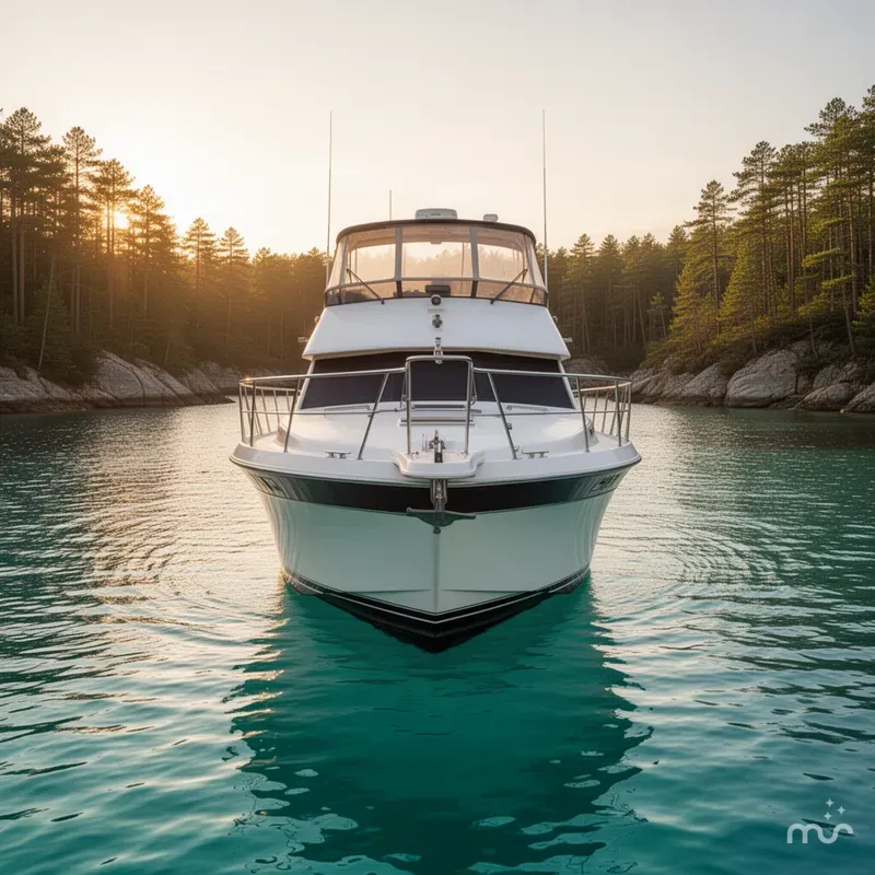 Slide: The Image of Carver Yachts 3467 Santego 1989 - 1