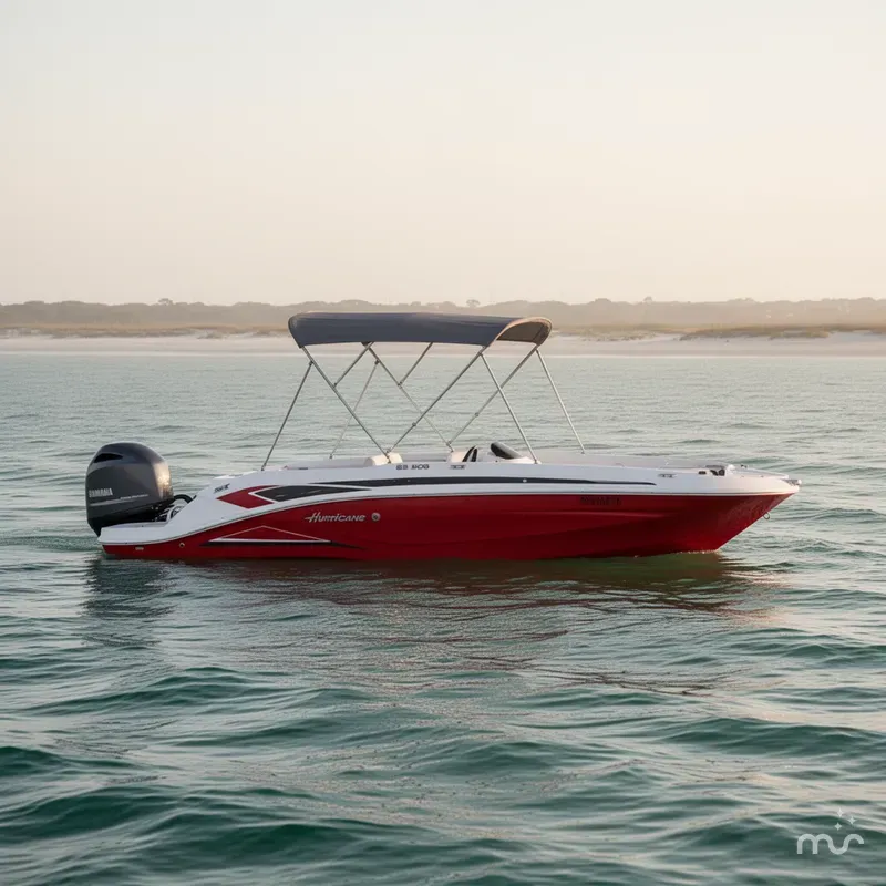 Slide: The Image of Hurricane SunDeck Sport 205 OB 2023 - 0