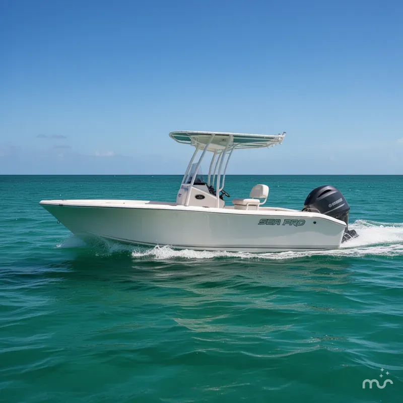 Slide: The Image of Sea Pro 199 Deep V Center Console 2023 - 2