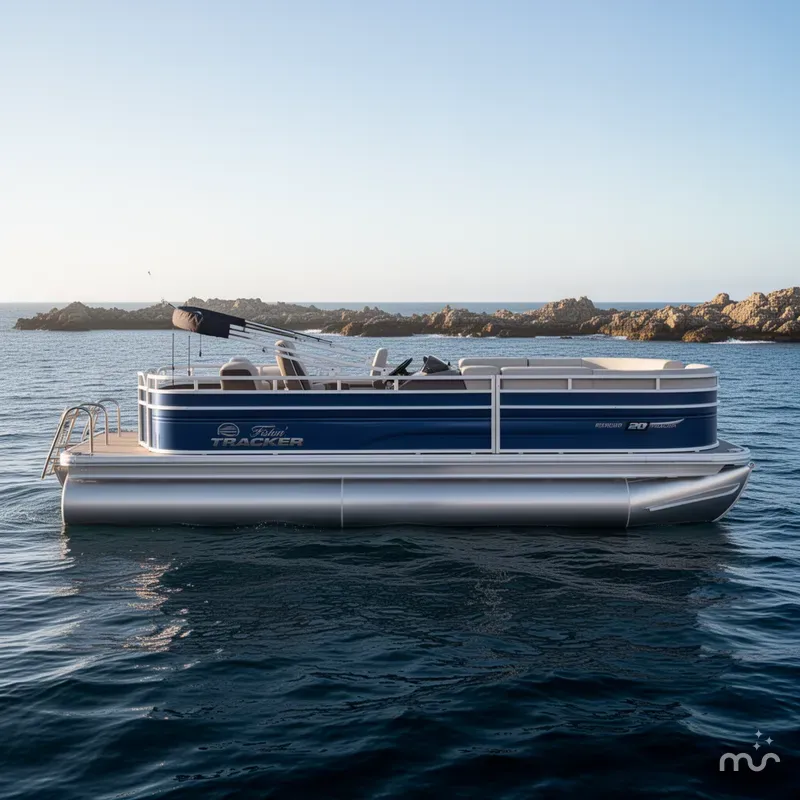 Slide: The Image of Sun Tracker Fishin' Barge 20 DLX 2026 - 2