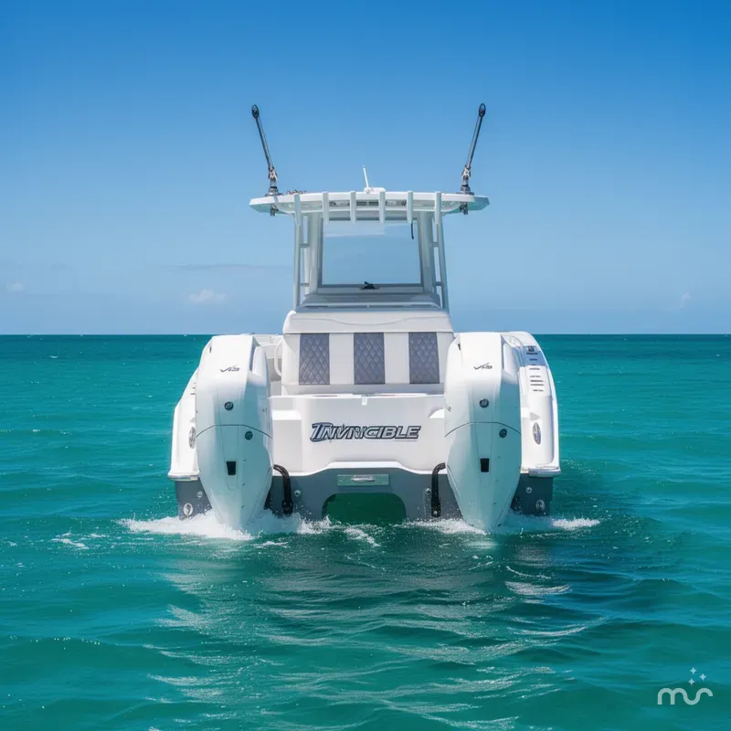 Slide: The Image of Invincible 33 Catamaran 2026 - 2