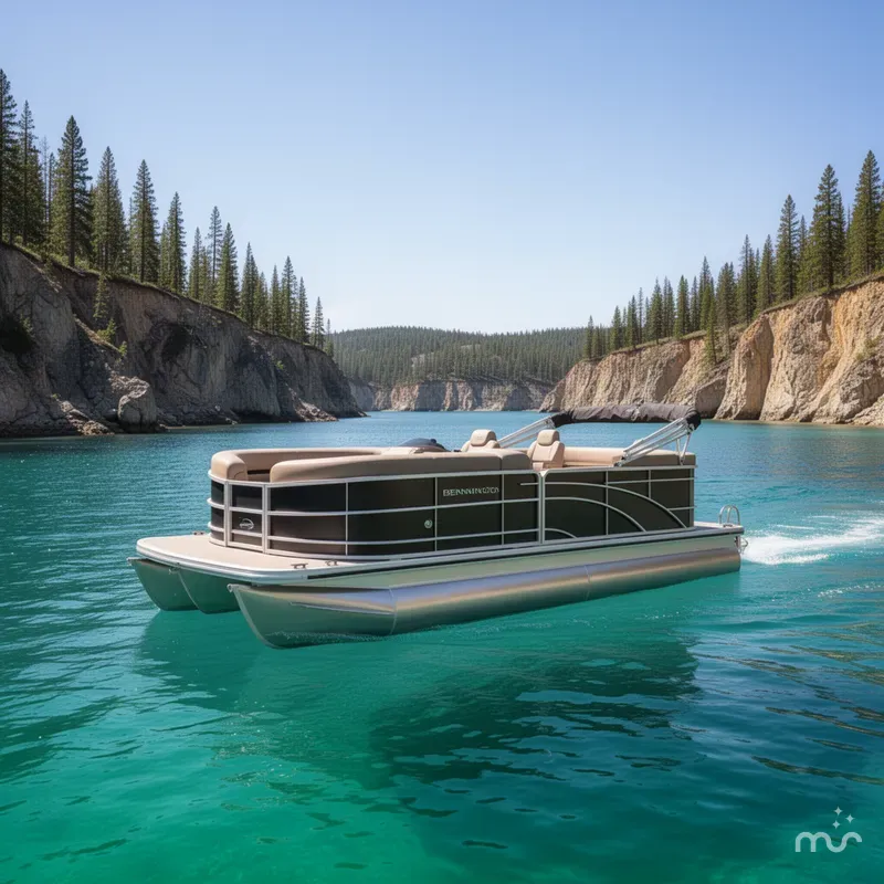 The Image of Bennington M Quad Bench 24 MFB Tritoon 2026 - 0
