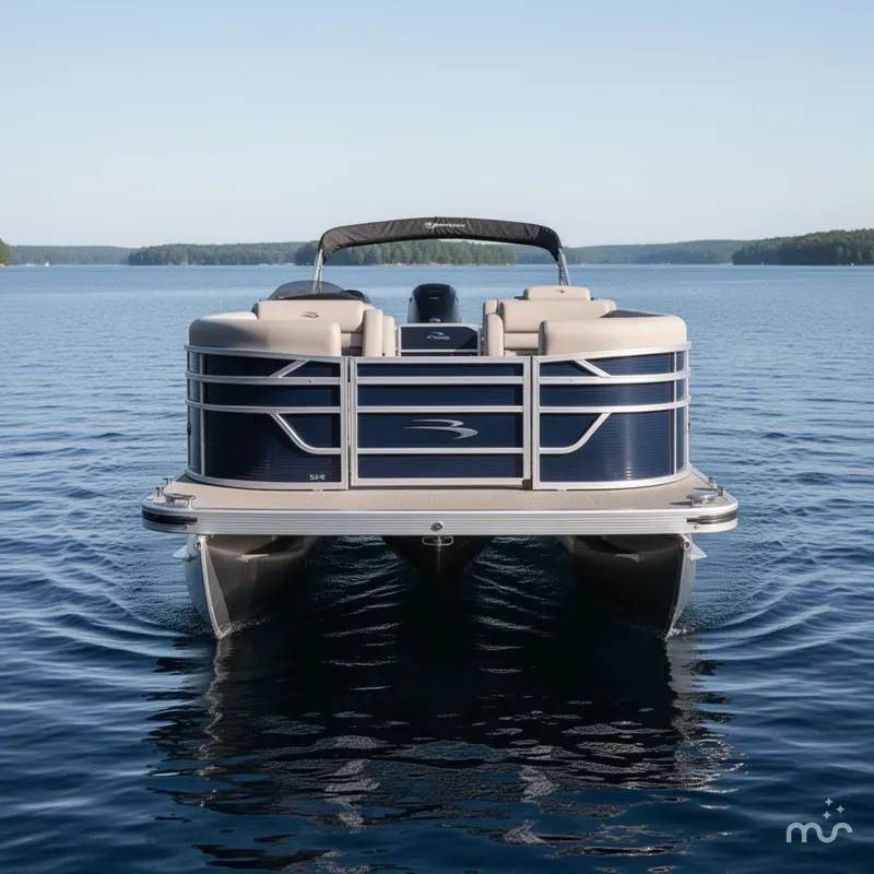 Slide: The Image of Bennington S-One Quad Bench 20 SSR Pontoon 2026 - 3