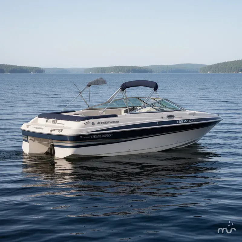 Slide: The Image of Four Winns 220 HORIZON I/O W/TRAILER, 280HP VOLVO PENTA 5.7 G 2003 - 0