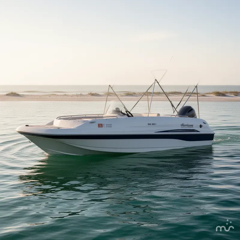 Slide: The Image of Hurricane SunDeck Sport 201 OB 2021 - 2