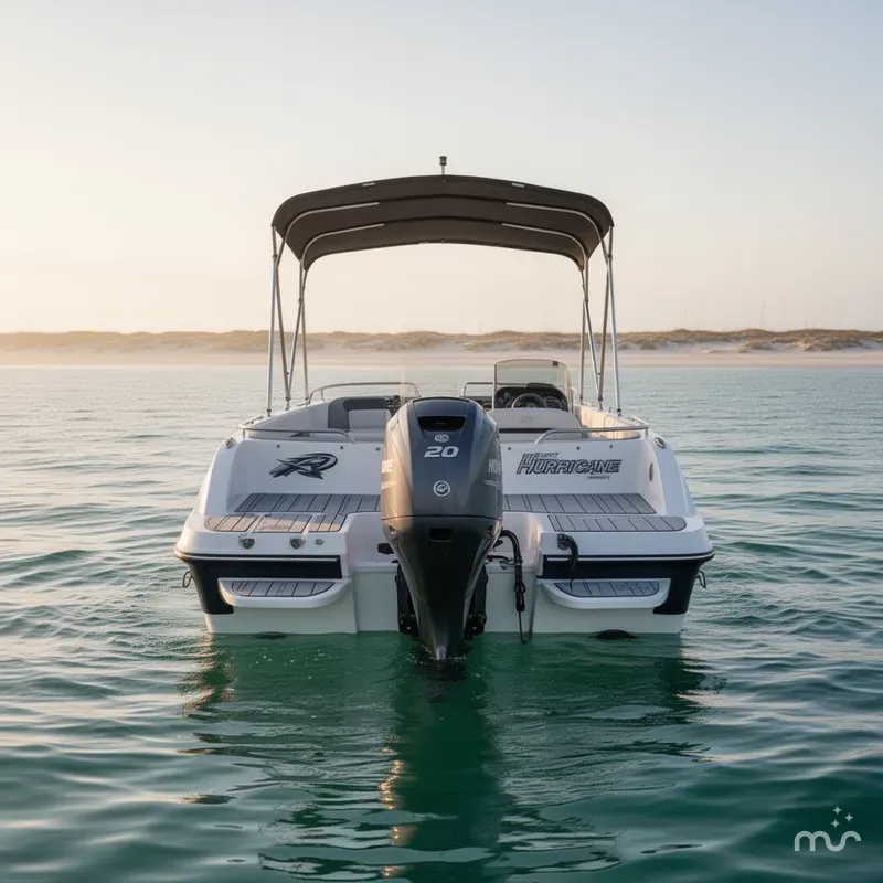 Slide: The Image of Hurricane SunDeck Sport 201 OB 2021 - 3