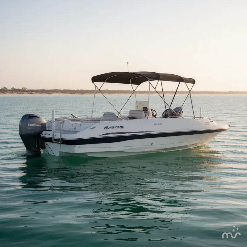 Slide: The Image of Hurricane SunDeck Sport 201 OB 2021 - 4