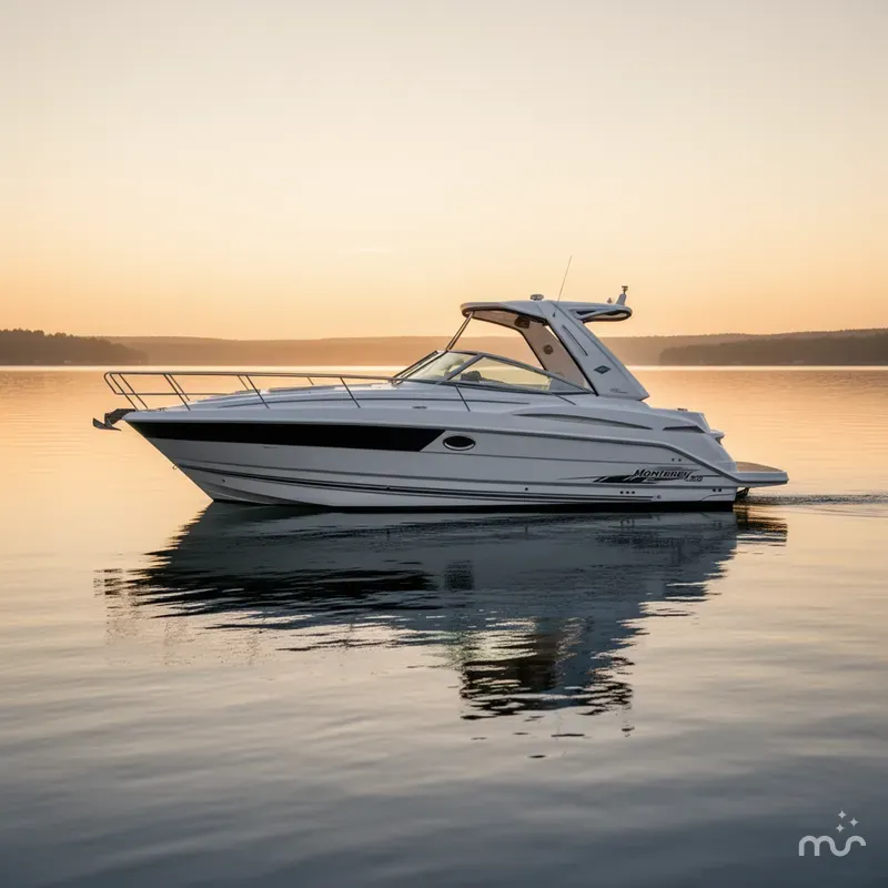 Slide: The Image of Monterey 355 Sport Yacht 2017 - 1
