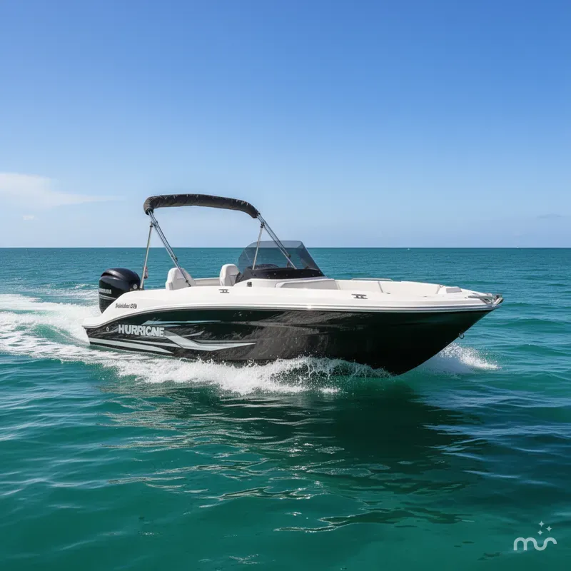Slide: The Image of Hurricane SunDeck Sport 205 OB 2021 - 0