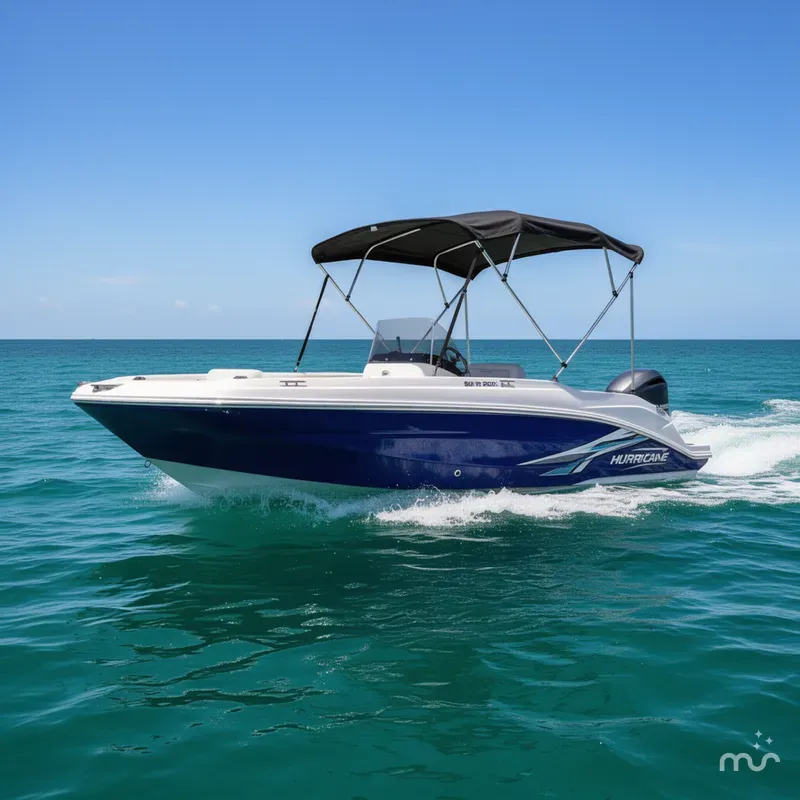 Slide: The Image of Hurricane SunDeck Sport 205 OB 2021 - 1