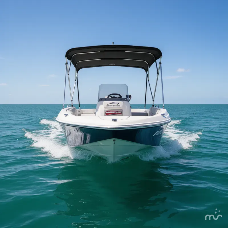 Slide: The Image of Hurricane SunDeck Sport 205 OB 2021 - 2