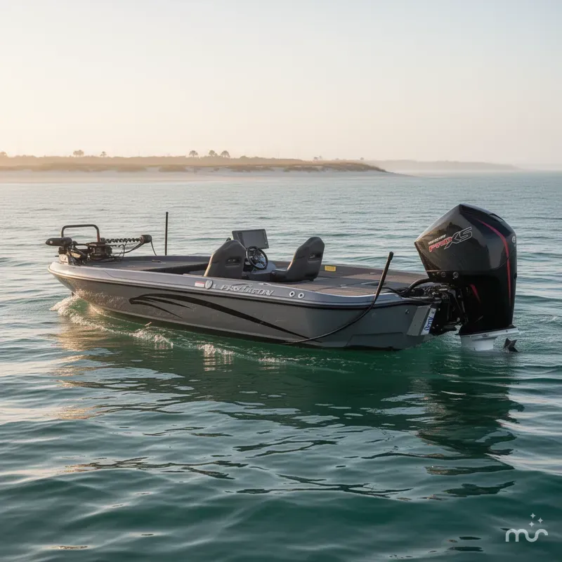 Slide: The Image of Falcon Boats 21 PREDATOR Tournament ready 2026 - 1