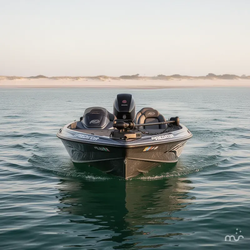 Slide: The Image of Falcon Boats 21 PREDATOR Tournament ready 2026 - 2