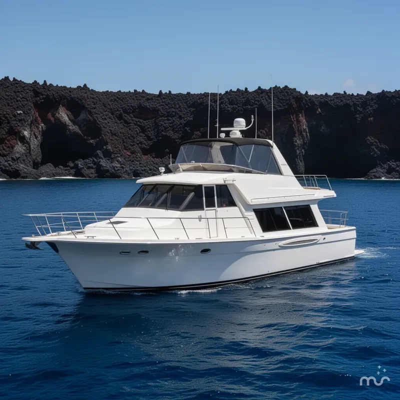 Slide: The Image of Meridian 490 Pilothouse 2005 - 2