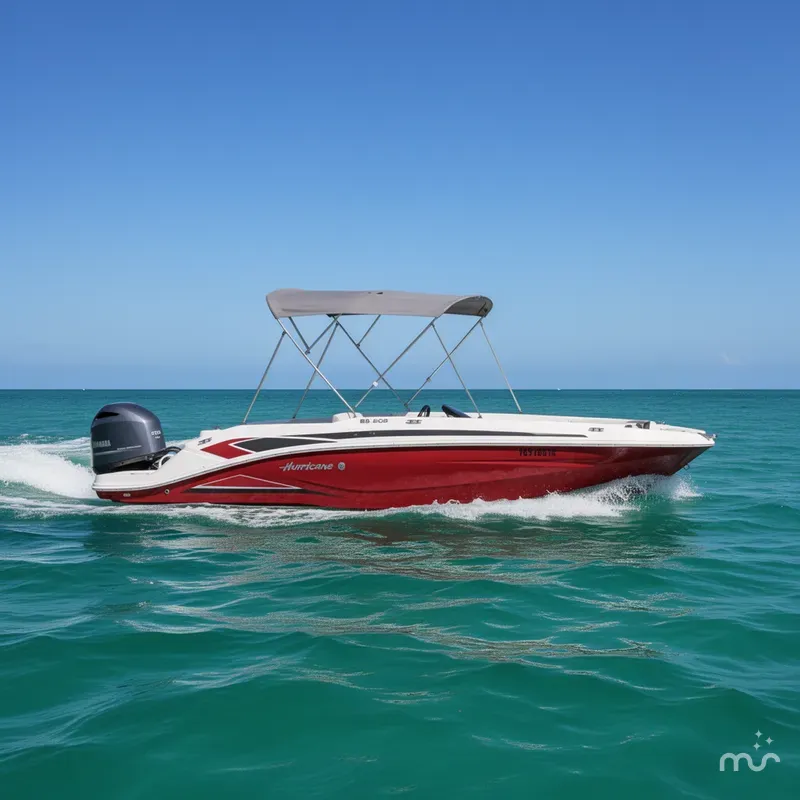 Slide: The Image of Hurricane SunDeck Sport 205 OB 2023 - 0