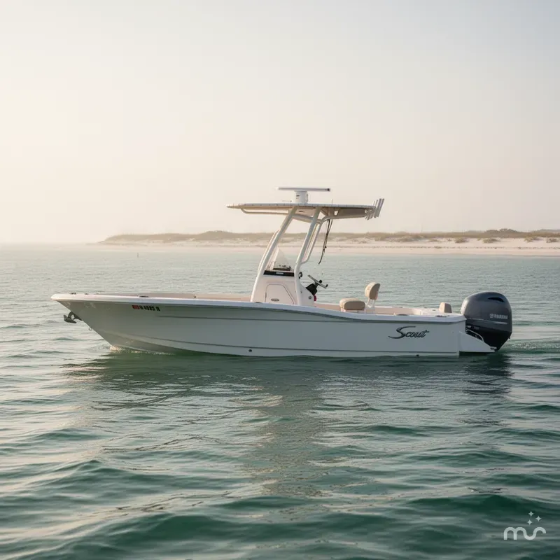Slide: The Image of Scout 195 Sportfish 2023 - 2