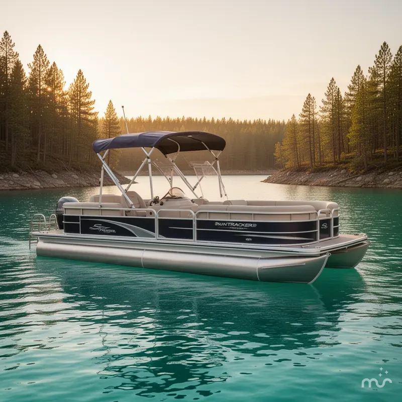 The Image of Sun Tracker Fishin' Barge 22 DLX 2013 - 0