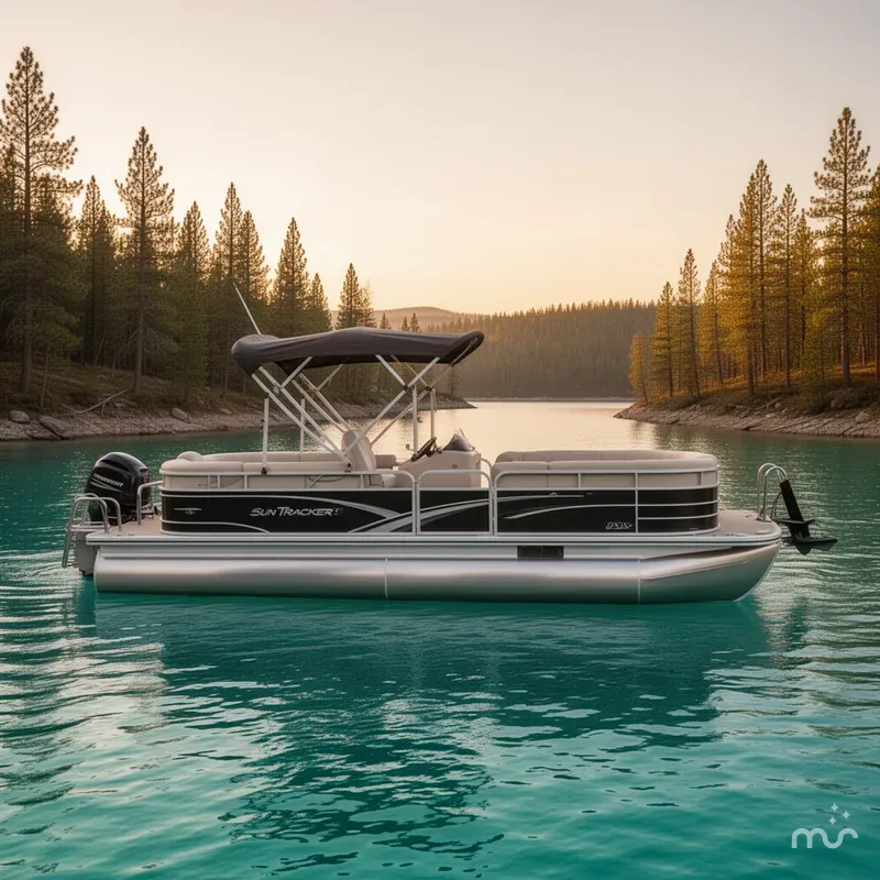 Slide: The Image of Sun Tracker Fishin' Barge 22 DLX 2013 - 2