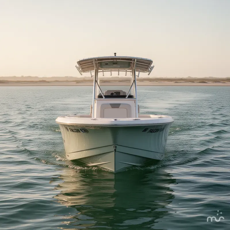 Slide: The Image of Falcon Boats F22 2022 - 1