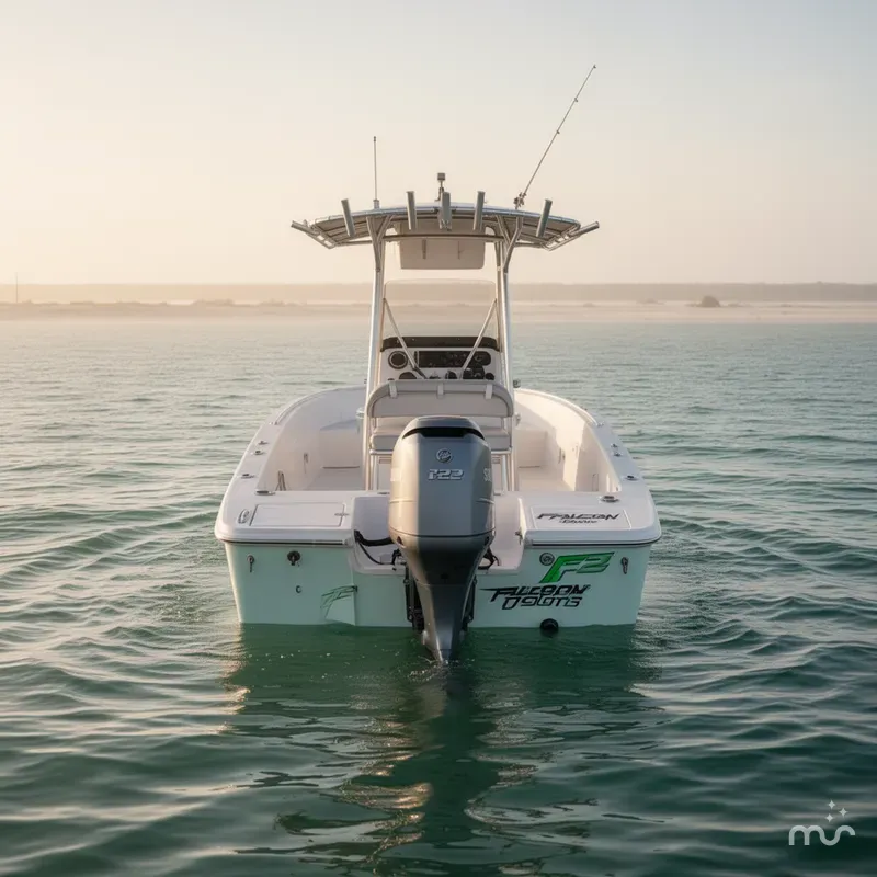 Slide: The Image of Falcon Boats F22 2022 - 3
