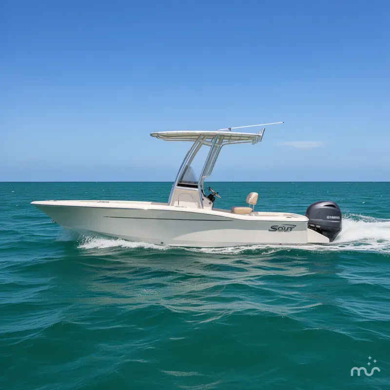 Slide: The Image of Scout 195 Sportfish 2022 - 2
