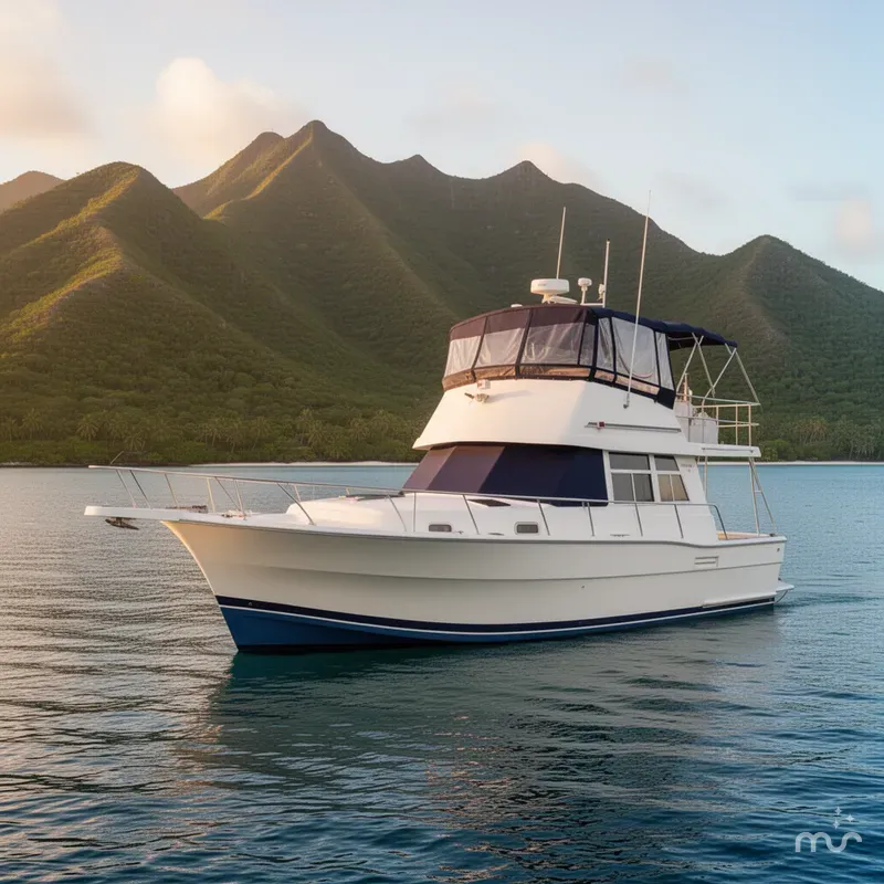 Slide: The Image of Mainship 350/390 1999 - 2