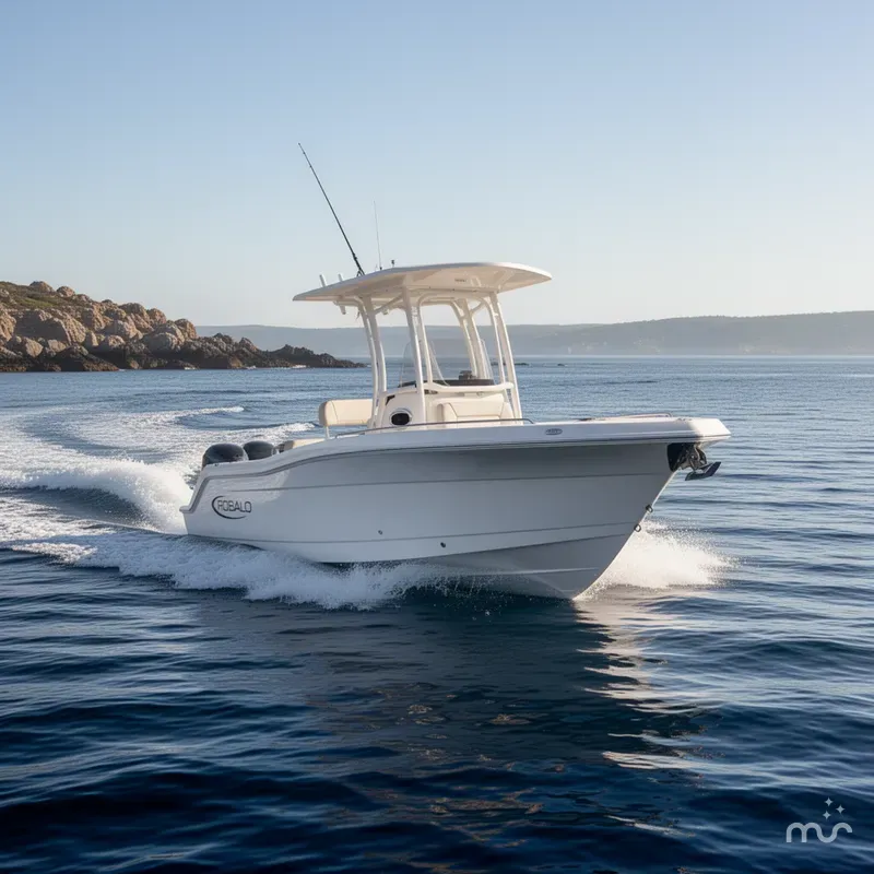 Slide: The Image of Robalo R222 Center Console 2025 - 2