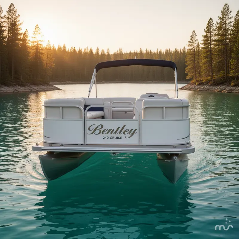 Slide: The Image of Bentley Pontoons 240 CRUISE 2006 - 1