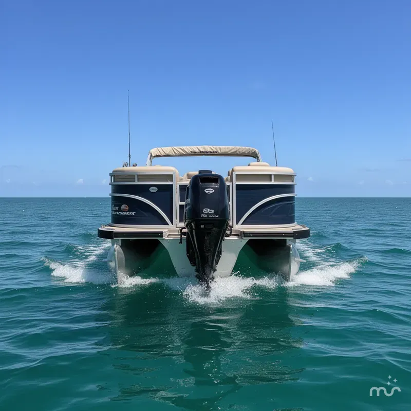 Slide: The Image of Sun Tracker Fishin' Barge 22 DLX 2024 - 3