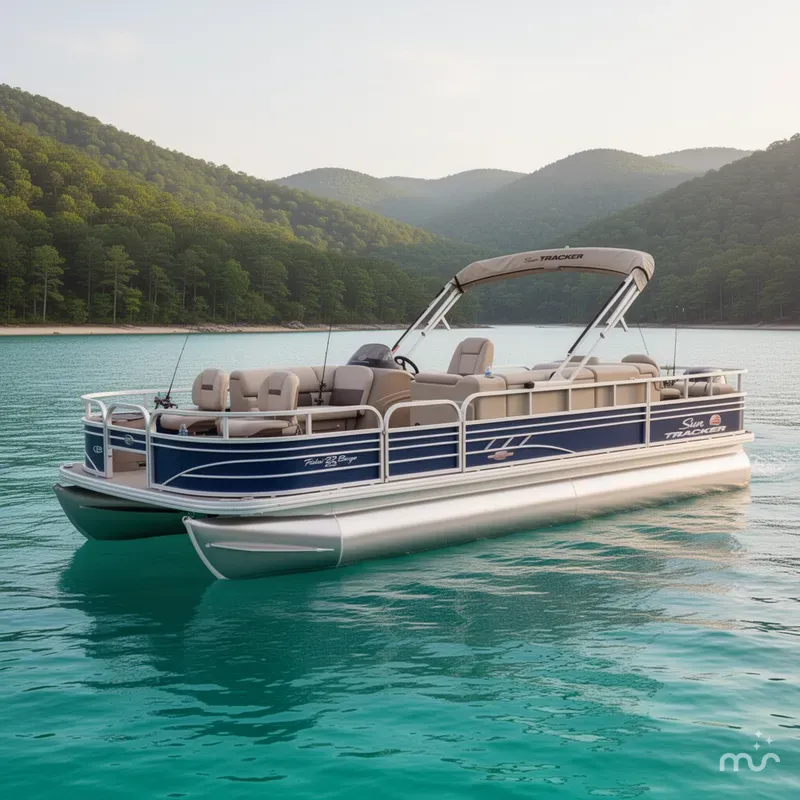 The Image of Sun Tracker Fishin' Barge 22 DLX 2024 - 0