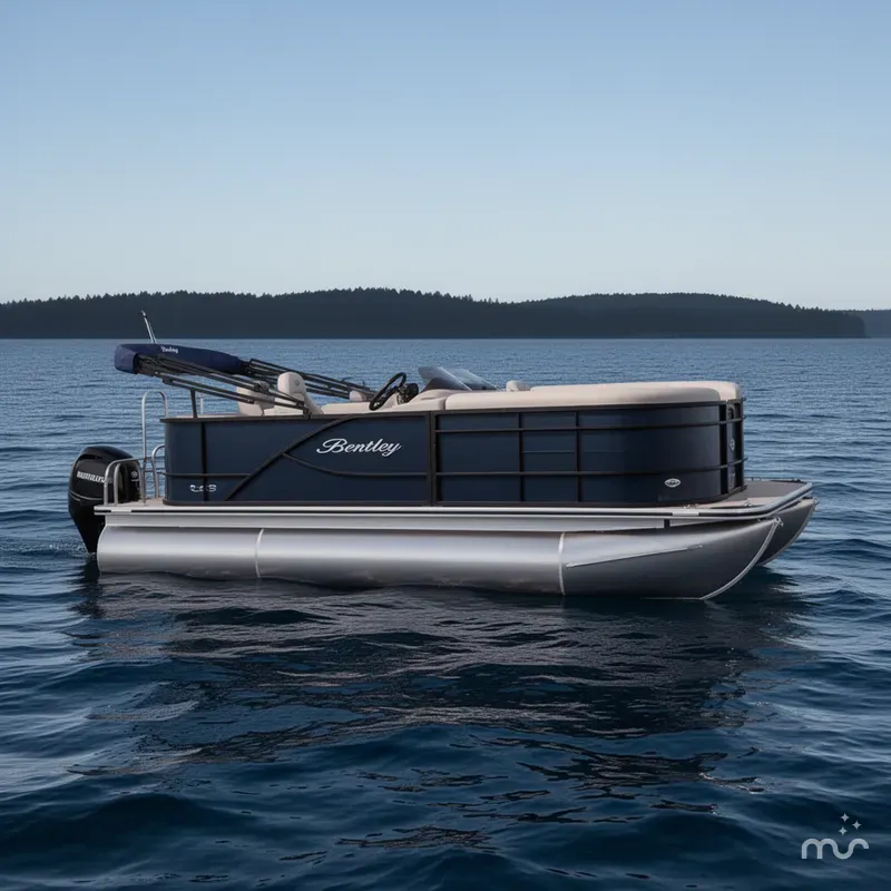 Slide: The Image of Bentley Pontoons LE 180 Cruise 2026 - 0