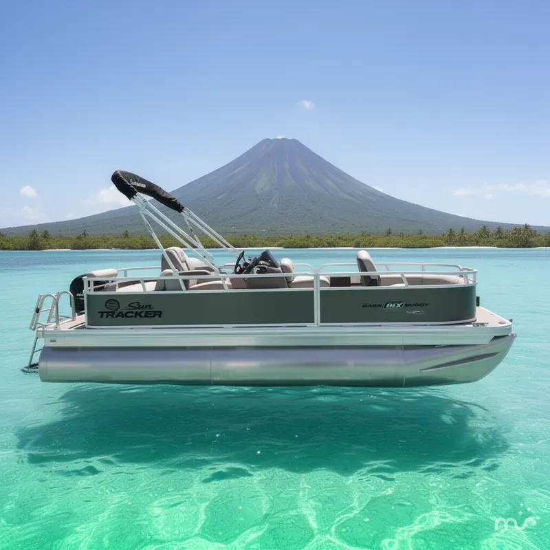 Slide: The Image of Sun Tracker Bass Buggy 18 DLX 2026 - 2